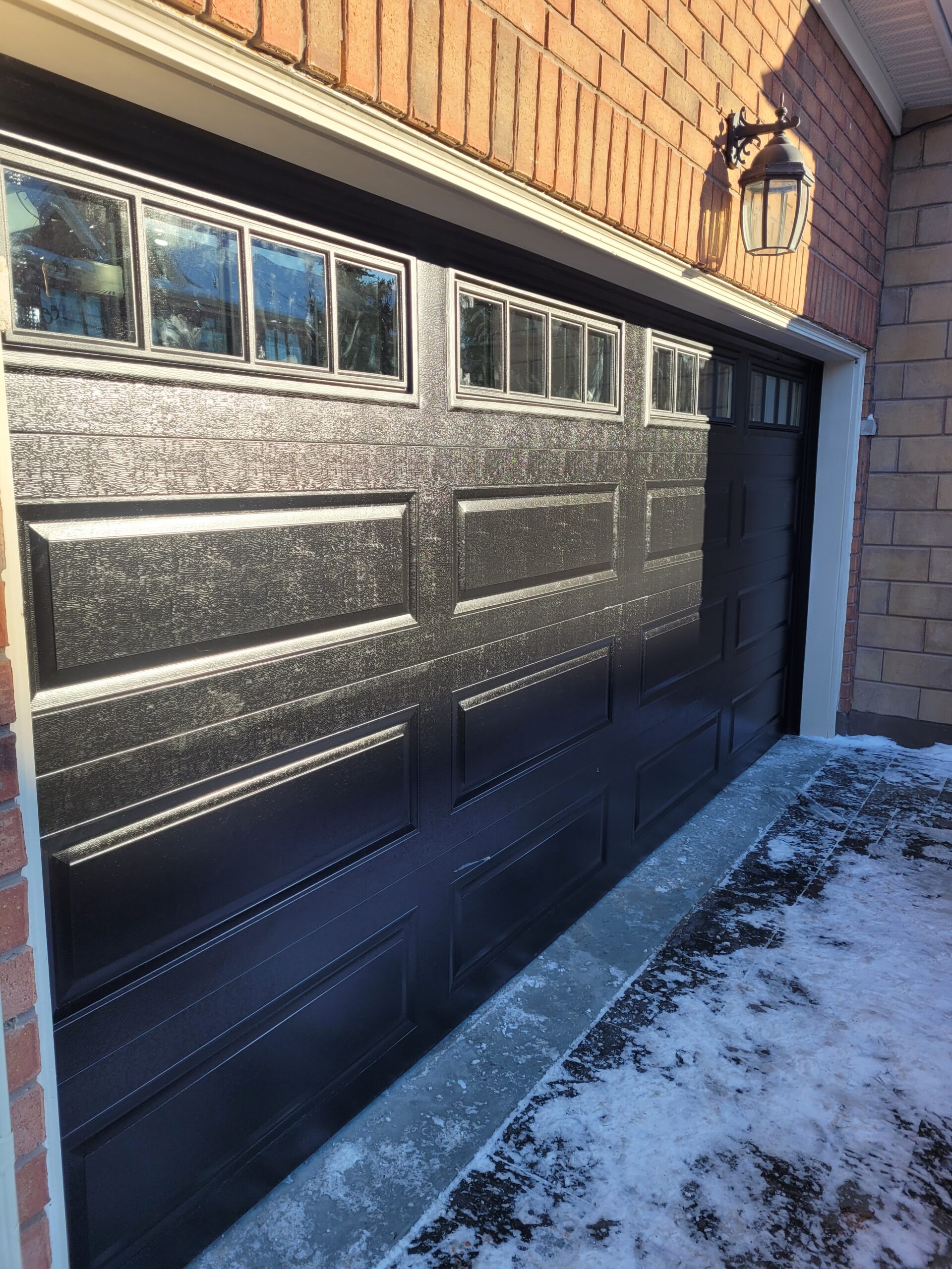 Garage door capping | AROMEX Garage Doors