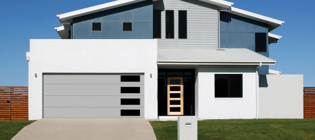 modern garage door